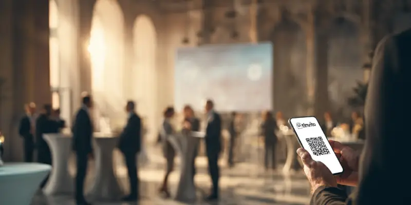 Evento aziendale professionale con partecipanti